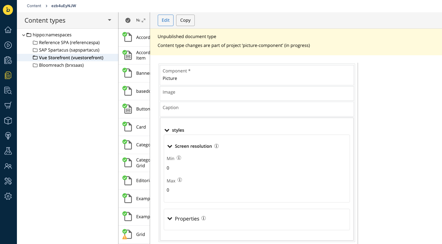 Adding styles field