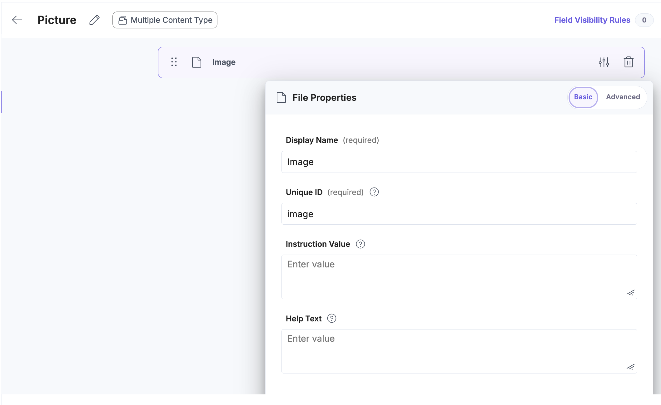 Create image field