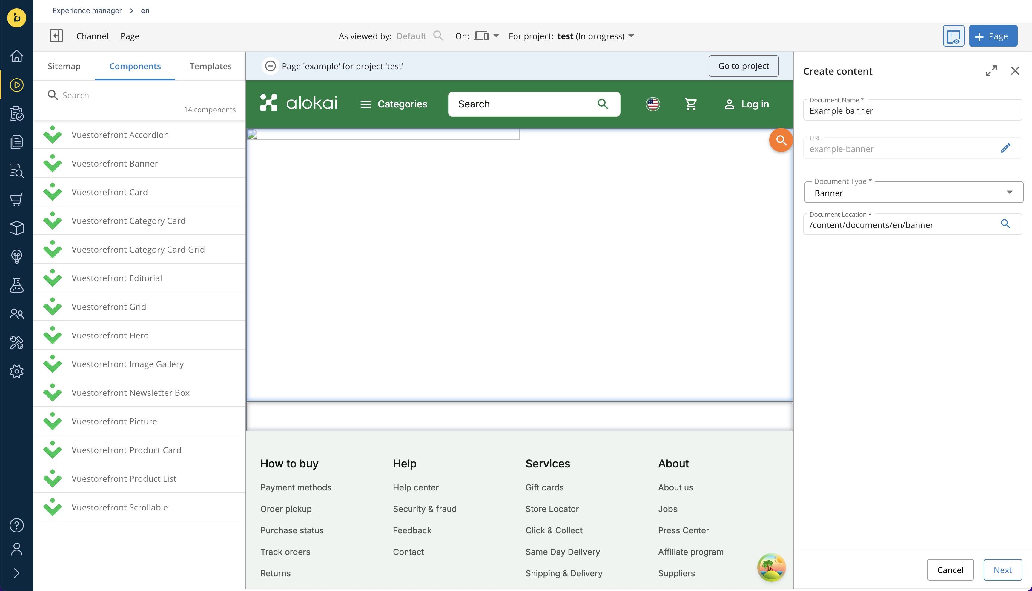 creating document
