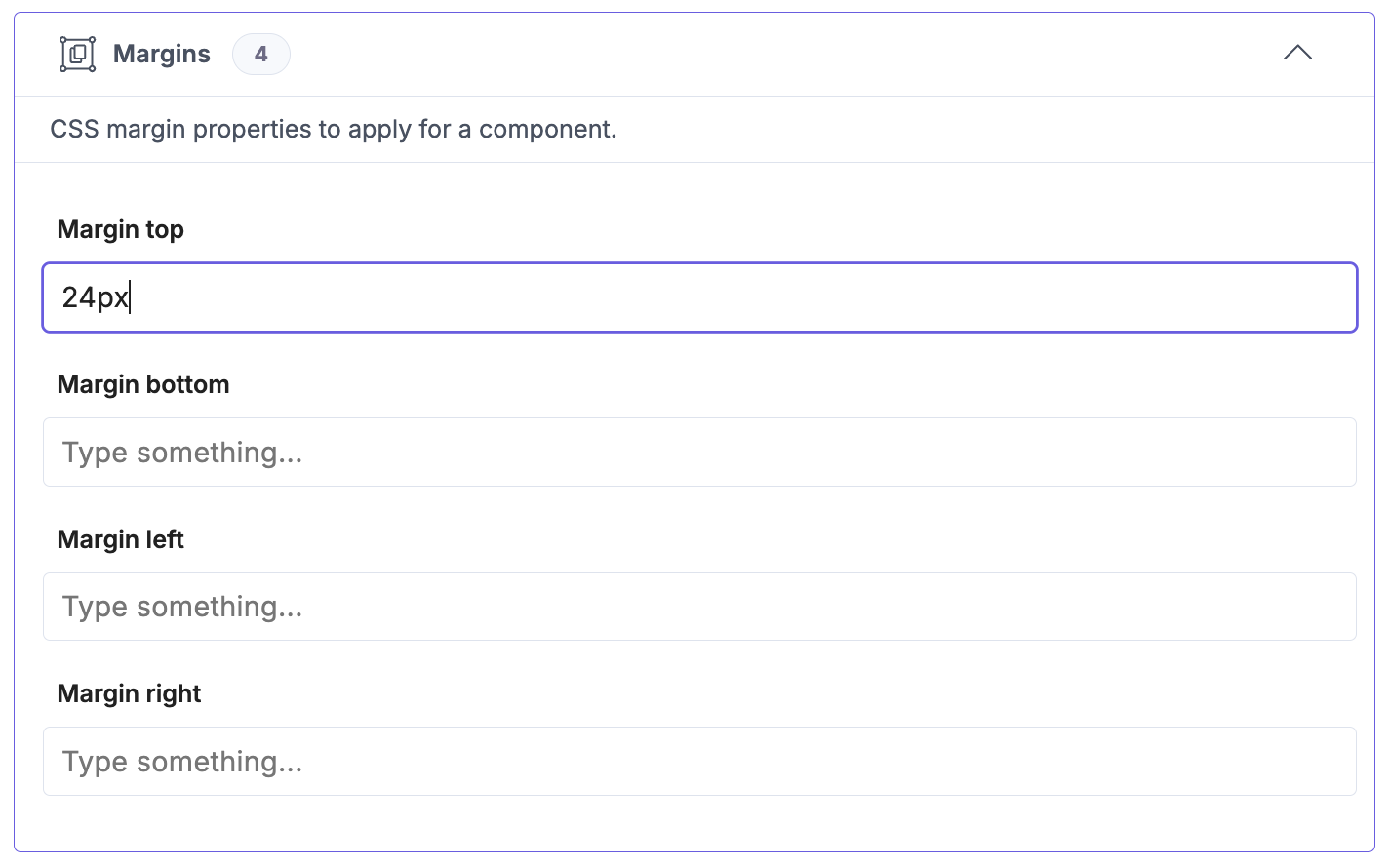 Adding margin