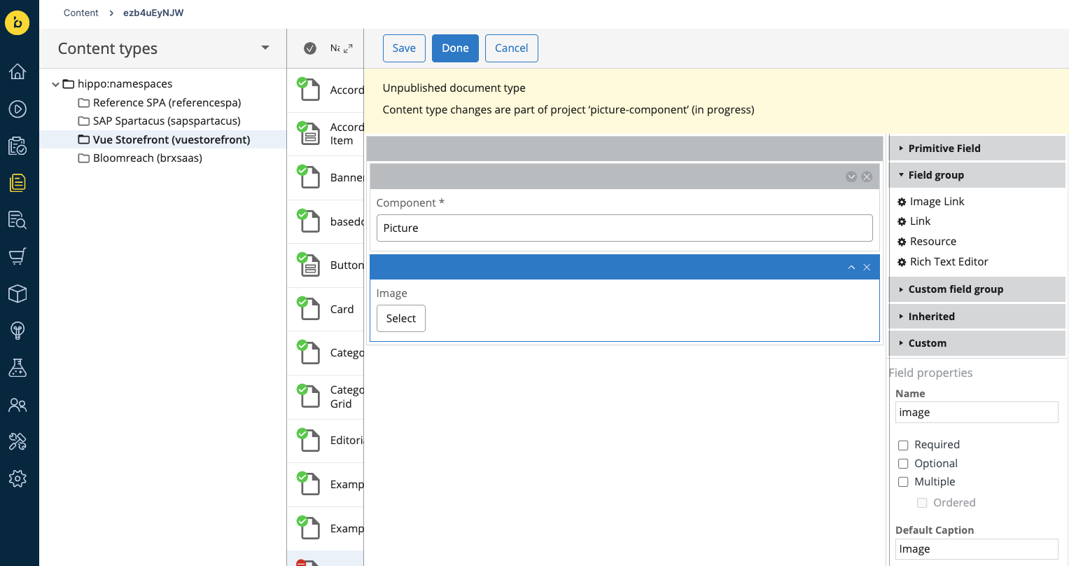 Adding image field