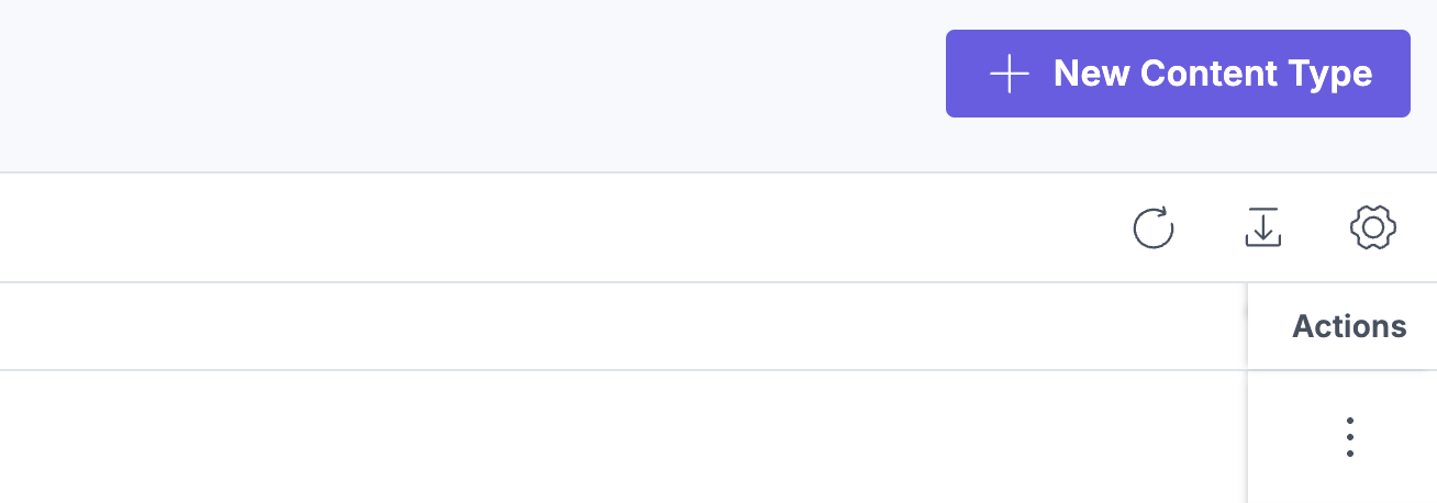 Create new Contentstack Content Type